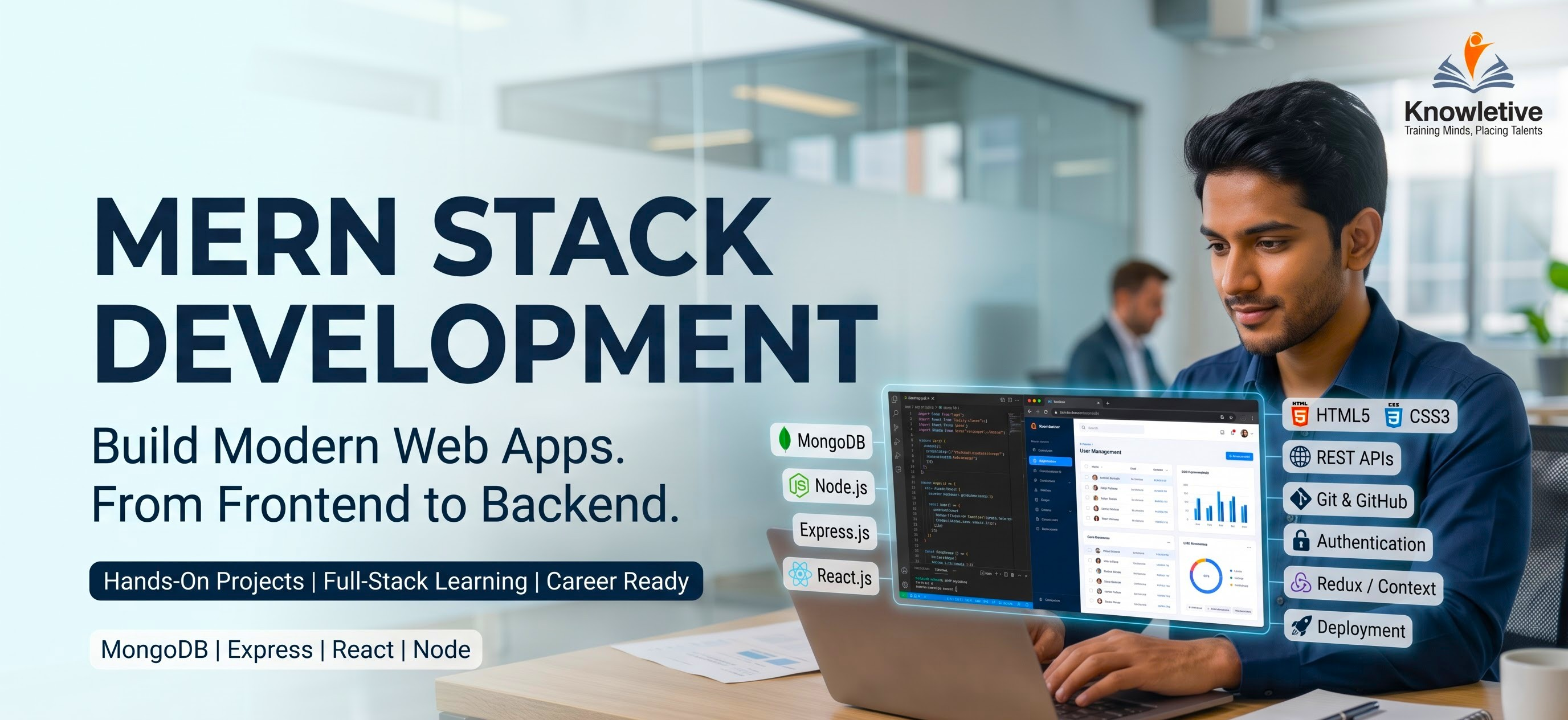 MERN Stack Development Course Banner